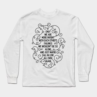 Fall In Love All Over Again Long Sleeve T-Shirt